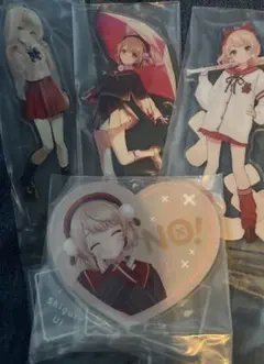 しぐれうい　一番くじ　H賞アクリルスタンド3点セット