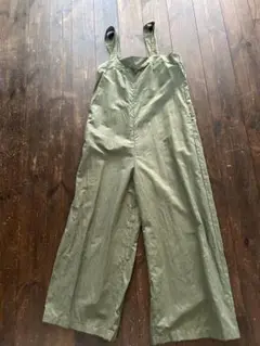 UNIQLO オリーブグリーン サロペット Ssize