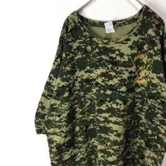 USA古着 code v オーバーサイズ Tシャツ 迷彩