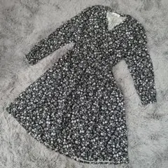 ★bk085 GLOBAL WORK グローバルワーク【160】花柄ワンピース