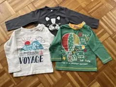 長袖Tシャツ 3枚セット 90サイズ