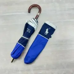 $ POLO RALPH LAUREN 折りたたみ傘 ネイビー
