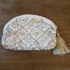 artipur cottage 刺繍ポーチ