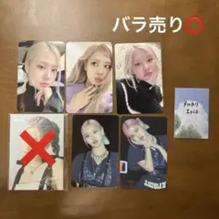 BLACKPINK ロゼ　トレカ membership weverse 4+1