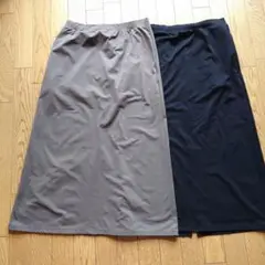 UNIQLO　ウルトラエアリズムストレッチスカート　2枚セット