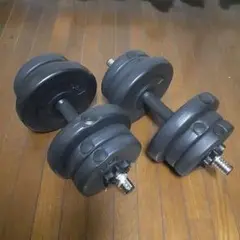 可変式ダンベル 2個セット 黒
