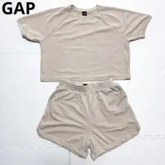 セットアップ　レディース　ギャップ　GAP M L 半袖半ズボン　ショートパンツ