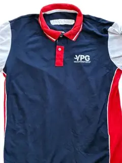 YPG ポロシャツ ネイビー レッド