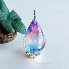 ドロップ空ネックレス(茜空*虹空)