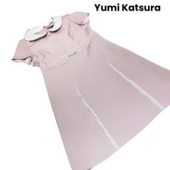 桂由美 ROSE YUMI ROSEピンク フォーマルワンピース