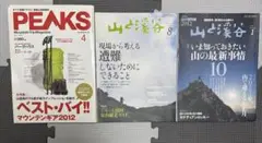 山と渓谷　2012.1山の最新情報2013.8遭難しないためにできること　他
