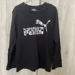 PUMA ブラック Tシャツ 140サイズ