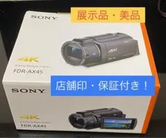 【展示品美品】保証書付 ソニー ビデオカメラ SONY FDR-AX45(TI)