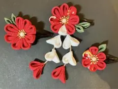 つまみ細工 髪飾り 七五三