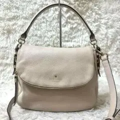 ⭐️最終価格⭐️ kate spade オールレザー　2way ショルダーバッグ