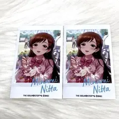 新田美波 ミニブロマイド 2点 アイドルマスターシンデレラガールズ