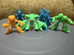 ロックマンシリーズ　キャラクター消しゴム　5体セット
