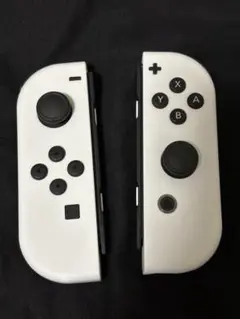 Nintendo Switch 純正ジョイコン ホワイト 有機ELモデル LR