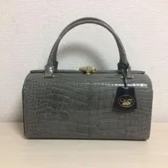 美品!ロンジン クロコ ハンドバッグ!!