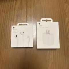 Apple 純正イヤホン・純正充電器セット‼︎