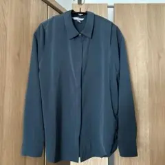 H&M エイチアンドエム　 シャツ 長袖　グリーン　緑