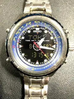 SEIKO H023-0010 デジアナ多機能クロノ プロスペックス 美品 SEIKO H023-0010 デジアナ多機能クロノ プロスペックス 美品