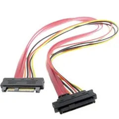 ハードディスクドライブ SFF-8482 SASケーブル延長ケーブル 0.5m