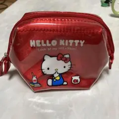 HELLO KITTY ポーチ 赤