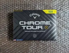 新品　キャロウェイ クロムツアーX イエロー トリプルトラック　1ダース