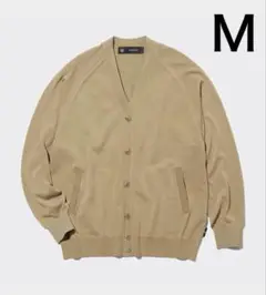 シアーコンビネーションニットカーディガン長袖　UNDERCOVER ベージュ・Ｍ