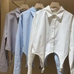 【最終値下げ‼️】searoomlynn 2wayガーターベルトシャツ