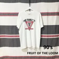 90s FRUIT OF THE LOOM シングルステッチ カナダ製ビンテージ