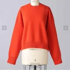BLAMINK ブラミンク 21AW ウールカシミヤ5Gクルーネック ニット