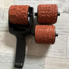 stampin up ロール スタンプ 幅広 大サイズ 本体 + スタンプ3個