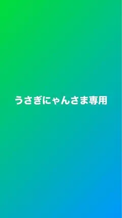 うさぎにゃんさま専用