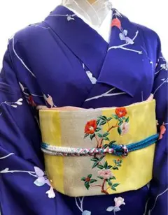 ☆ 椿模様 小紋