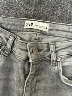 ZARA グレー スキニーデニム