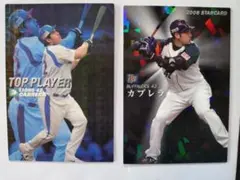 カルビー　カブレラ 　トッププレイヤー+スターカード2枚セット