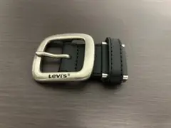 Levi's / ブラックレザーベルト / バックルのみ