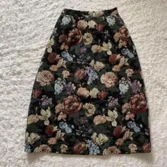 美品　axesfemme　ゴブランスカート アクシーズファムパープルレーベル