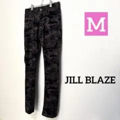 JILL BLAZE メンズ 迷彩柄 スキニーパンツ