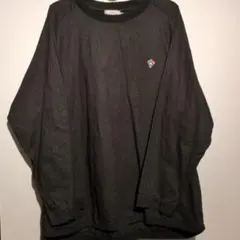 【Arvor Maree】コットンリネン 長袖カットソー ブラック 麻 サイズ4