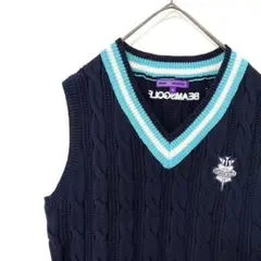 BEAMS GOLF ビームスゴルフ チルデンニット ベスト メンズ ゴルフ M