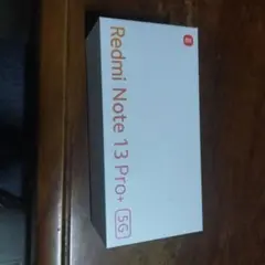 simフリー Redmi Note 13 Pro+ 5G本体、ほぼ新品