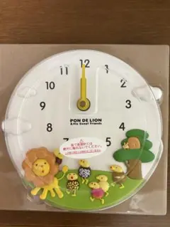PON DE LION 動物キャラクター掛時計