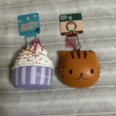 スクイーズ　フローズンヨーグルトとアニマルパンです。