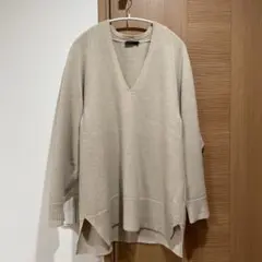 ザロウ the row ウールカシミヤ Vネックニット