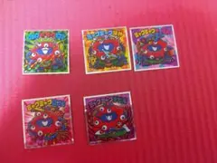 被りなし 大阪万博 ミャクミャクマン (ビックリマンシール) 5枚セット