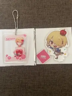 ヘブバン 茅森月歌 カラオケの鉄人 アクリルキーホルダー 2周年アクリルスタンド