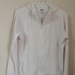 ユニクロ　エアリズムメッシュパーカー　UVカット　ジップアップパーカー